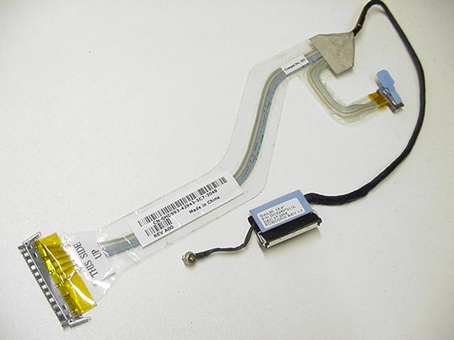 Cable Flex Lvds Lcd para Laptop  DELL  Inspiron 6400, E1505, 1501, 6000, DC02507211L, CN-0HD993, 0HD993, HD993 Usado