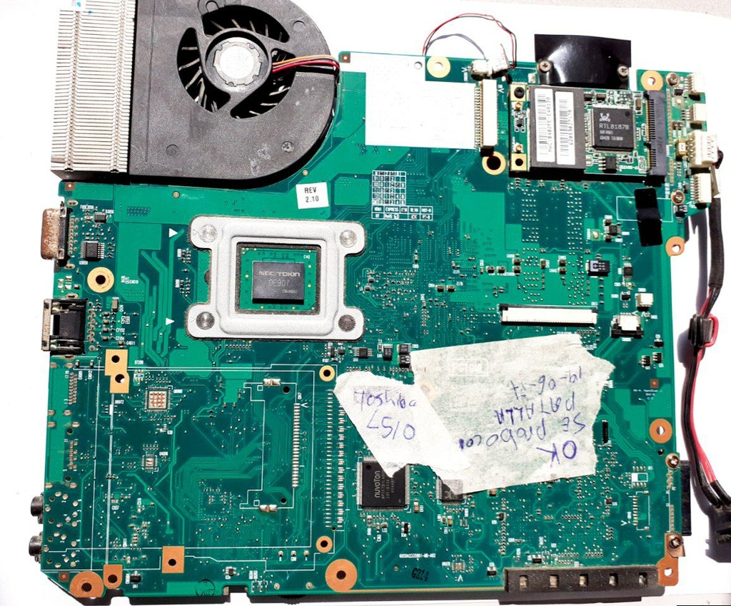Motherboard para laptop Toshiba L510 cód: V000175310