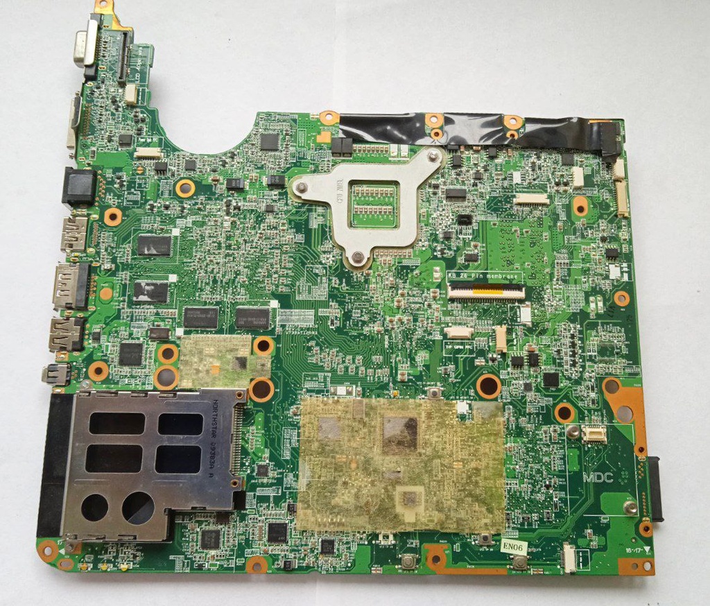 Motherboard para laptop HP Pavilion DV6 P/N: 578377-001 / DAUT3MB28C0 (solo para repuesto)