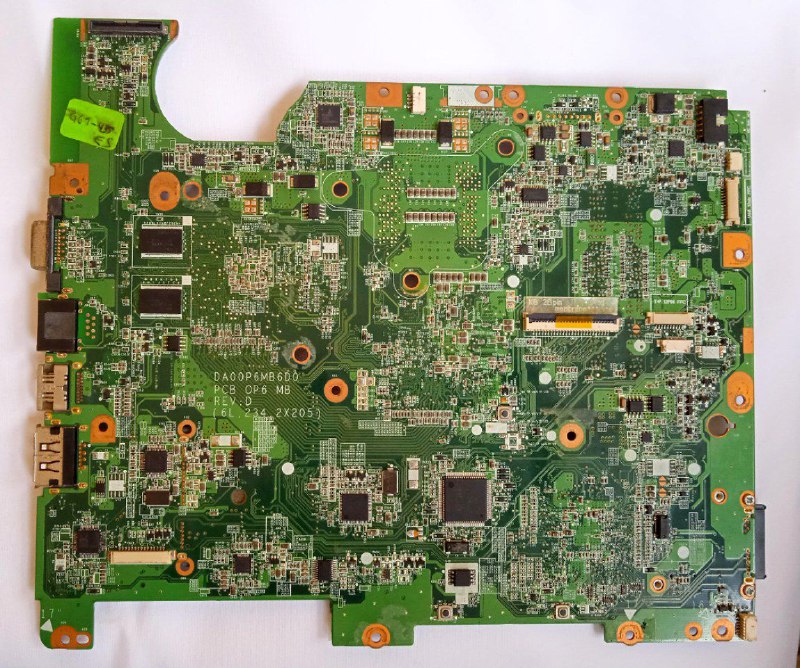 Motherboard para laptop HP CQ61 CQ71 G61  G71 P/N: DA00P6MB6D0 (solo para repuesto)