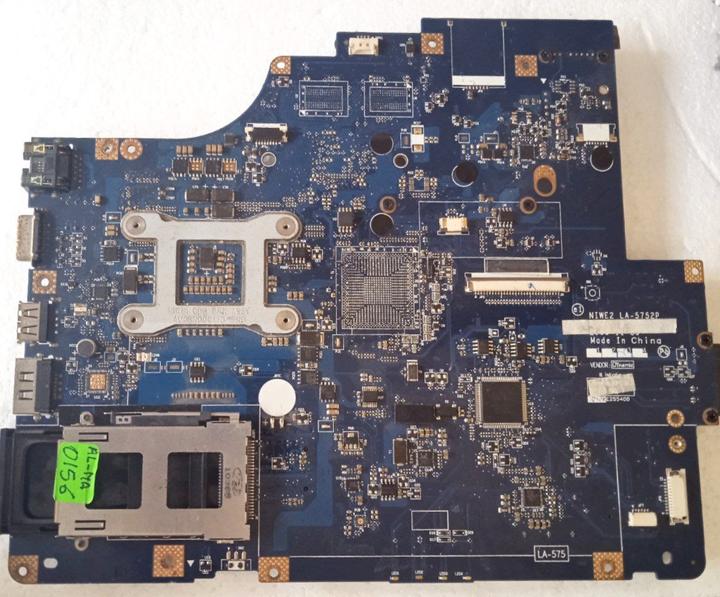 Motherboard para laptop Lenovo G560 Z560 cód: NIWE2 LA-5752P (solo para repuesto)