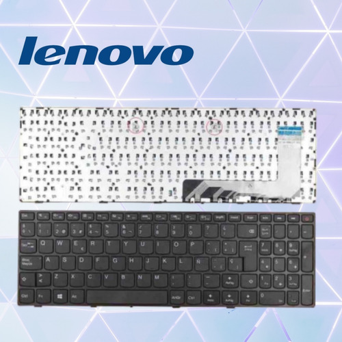 Teclado para portátil LENOVO IdeaPad 110-15 110-15ISK 110-17ACL 110-17IKB 110-17ISK SP, Teclado español con Marco, nuevo