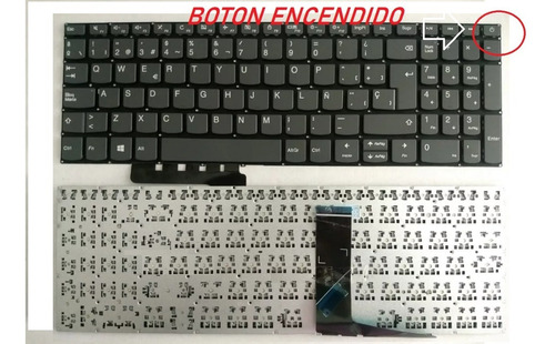 Teclado para Laptop Lenovo IdeaPad 320-15 320-15AST 320-15IAP 320-15IKB 330-15IKB 330-15 330S-15IKB V330-15 SP/LA