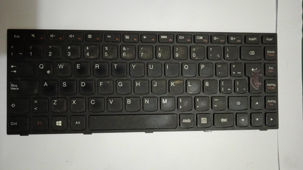 Teclado Lenovo original (usado) G400s G405s Z410 S410p V-142920DK1-LA