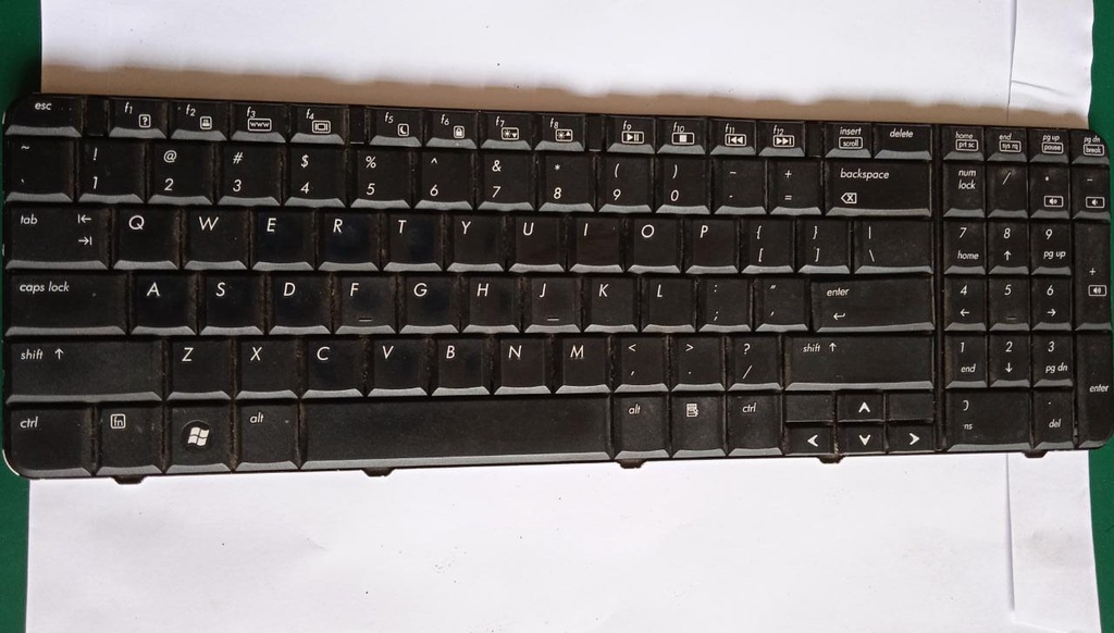 Teclado (Usado) HP Compaq CQ60 G60 496771-001 NSK-HAA01 Negro