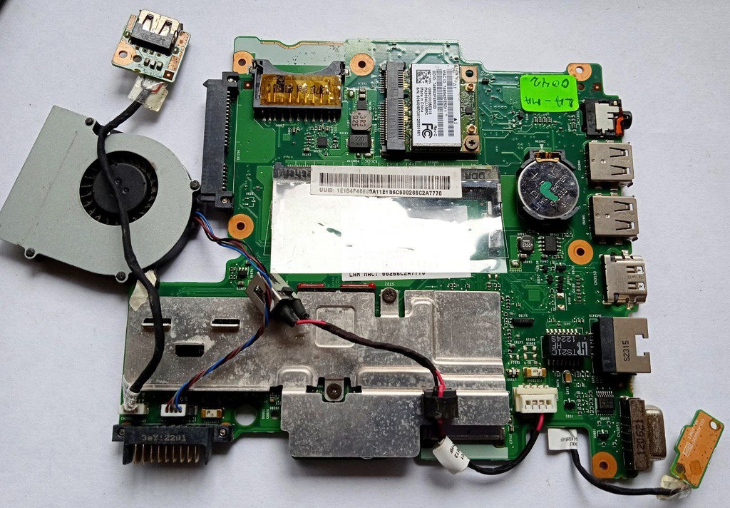 Motherboard para laptop Toshiba Satellite NB510 cód: 6050A2488301-MB-A02 (solo para repuesto)