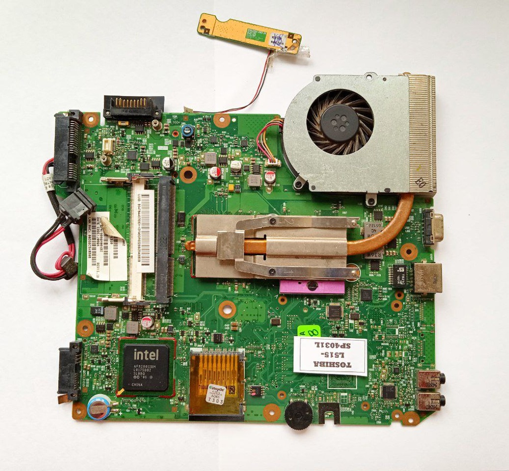 Motherboard para Laptop Toshiba L515 L510 cód: 6050A2335901-MB-A01 (solo para repuesto)