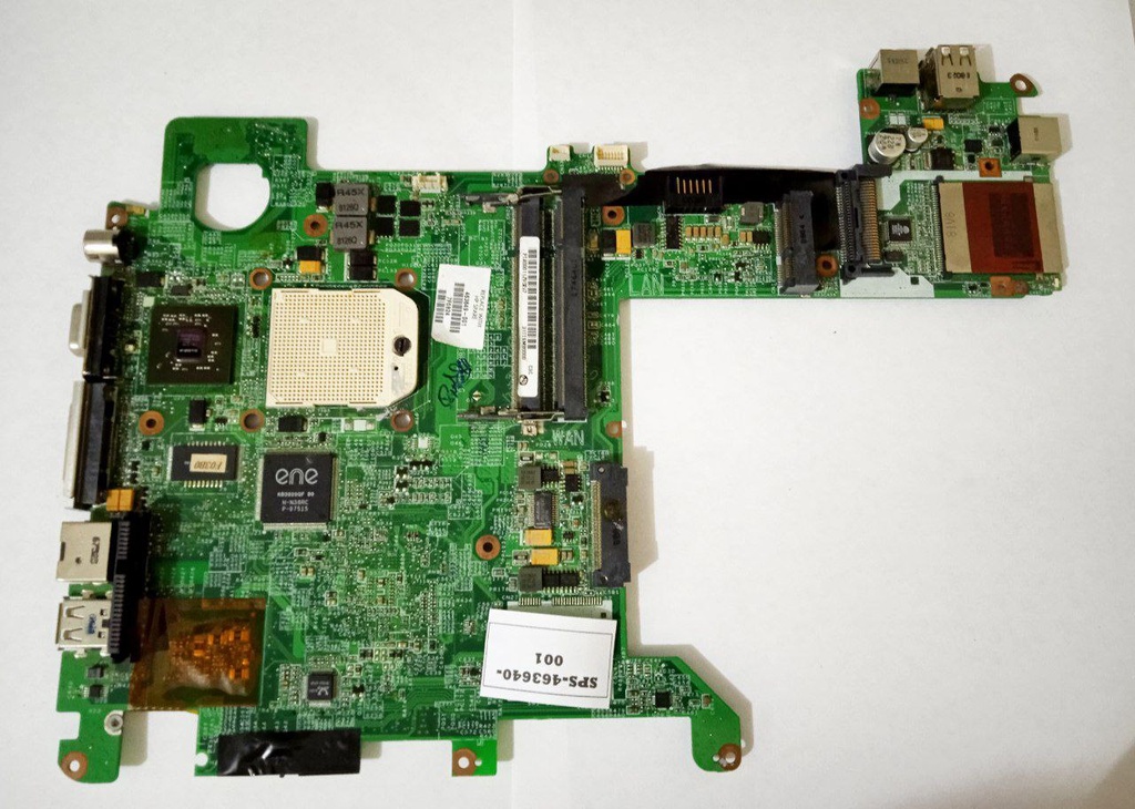 Motherboard para laptop HP Pavilion TX2000 cód: DA0TTSMB8C0 (solo para repuesto)