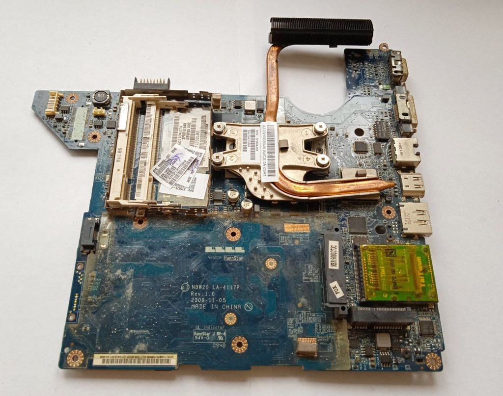 Motherboard para laptop HP DV4 P/N: LA-4117P (solo para repuesto)