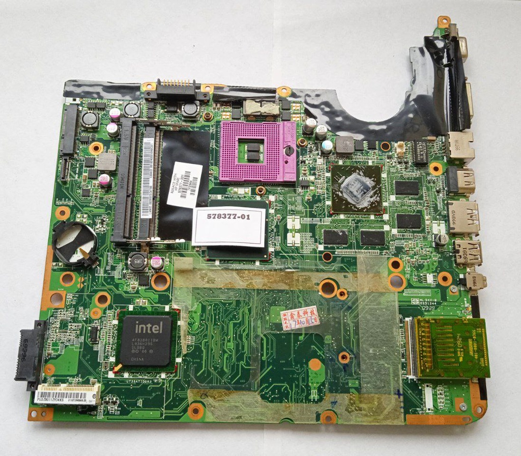 Motherboard para laptop HP Pavilion DV6 P/N: 578377-001 / DAUT3MB28C0 (solo para repuesto)