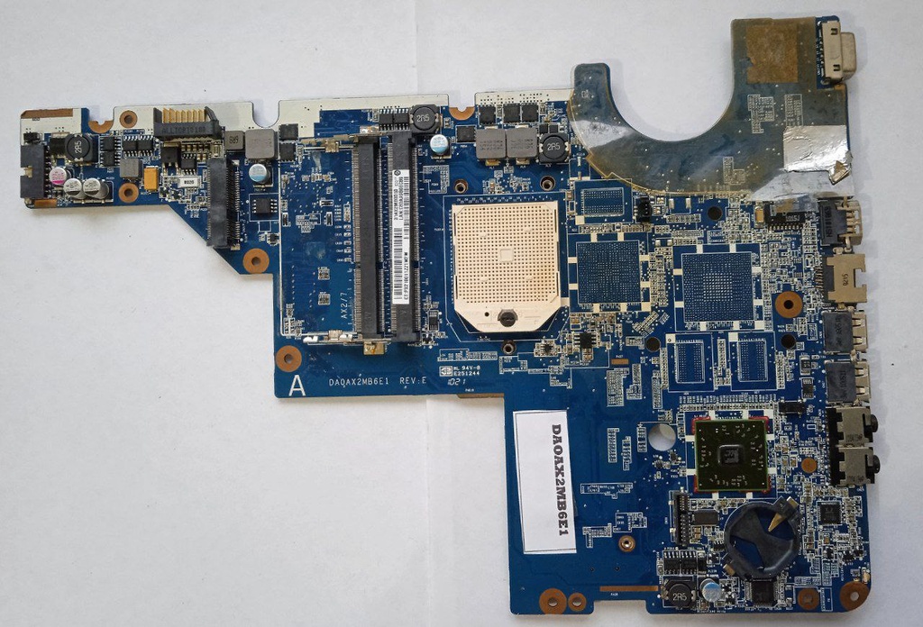 Motherboard para laptop HP G62 CQ62 CQ42 G42 P/N: DA0AX2MB6E1 - 623915-001 ( solo para repuesto)