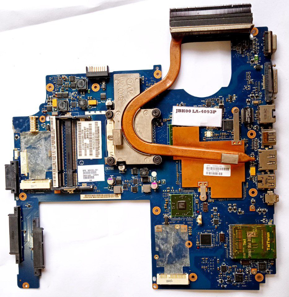 Motherboard para laptop HP Pavilion DV7-1000/1200 DV7  P/N: LA-4093P / 506123-001 (solo para repuesto)