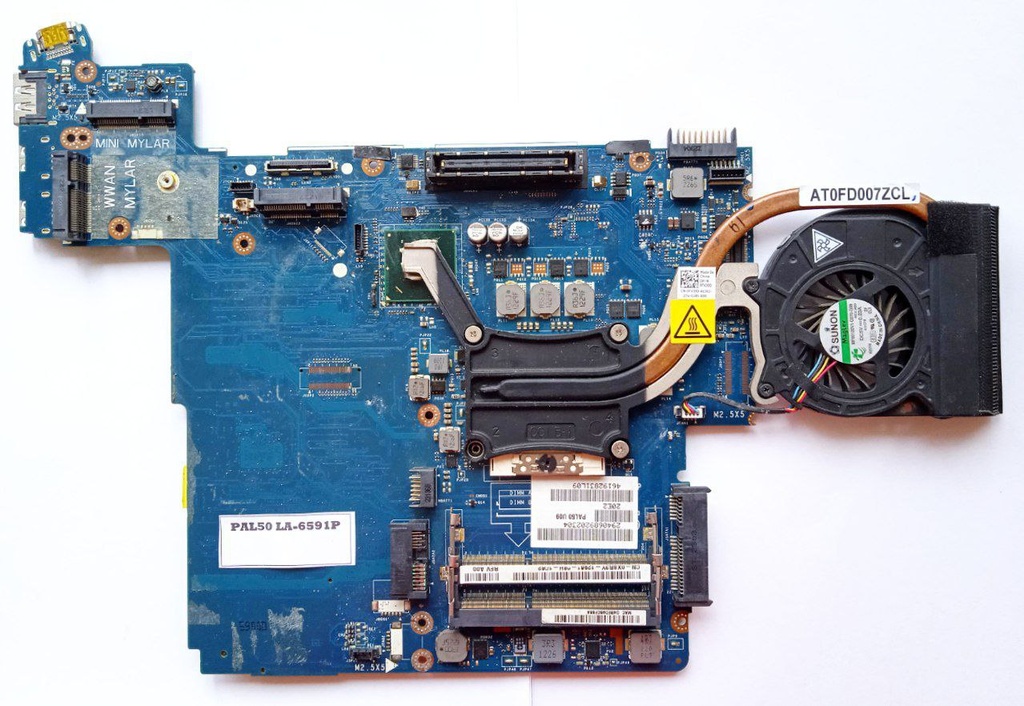 Motherboard para laptop para Dell latitud E6420 cód: PAL50 LA-6591P (solo para repuesto)