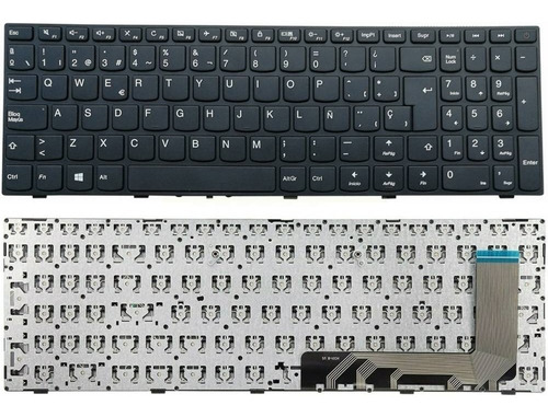 Teclado Lenovo Ideapad 110-15isk 110-17acl 110-17ikb V110 Sp (Nuevo)