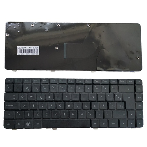 Teclado en español para portátil Original Hp COMPAQ G42 CQ42 AX1, G42-100, G42-200, G42-300, SP, color negro, nuevo