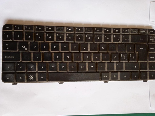 Teclado en español para portátil Hp ( USADO) COMPAQ G42 CQ42 AX1, G42-100, G42-200, G42-300, SP, color negro