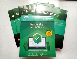 Anti-Virus Kaspersky para portatiles - Licencia de 1 año