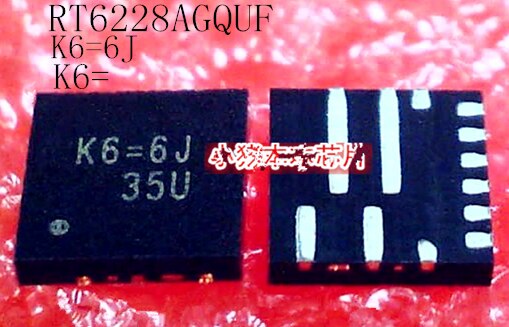 RT6228AGQUF RT6228A K6 = 5G K6 = QFN